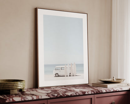 Camper Van Surf Canvas