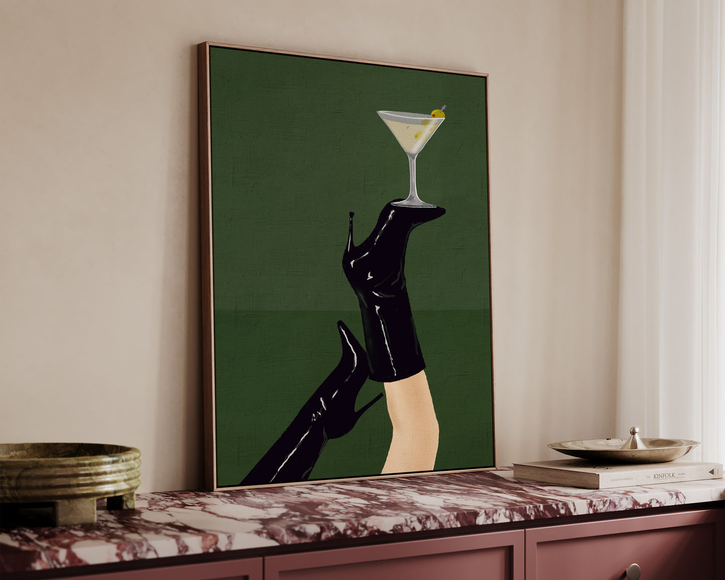 Dirty Martini Boots Canvas