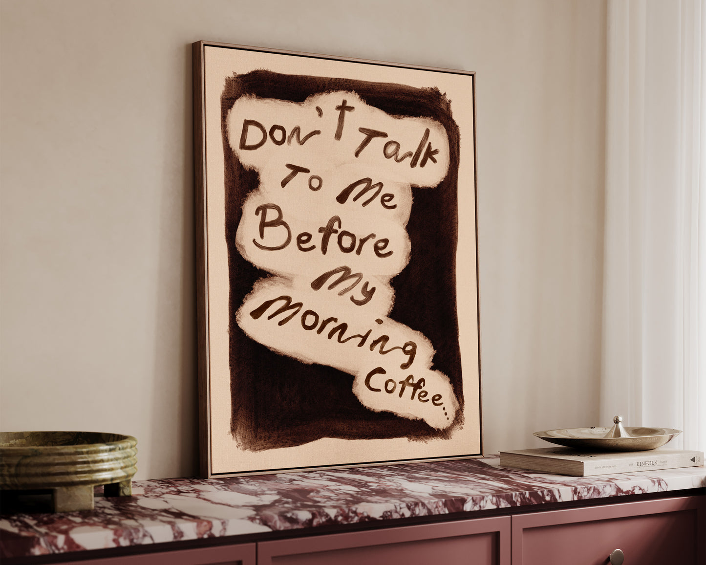 Morning Coffee Canvas
