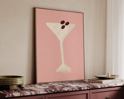 Espresso Martini Oil Canvas