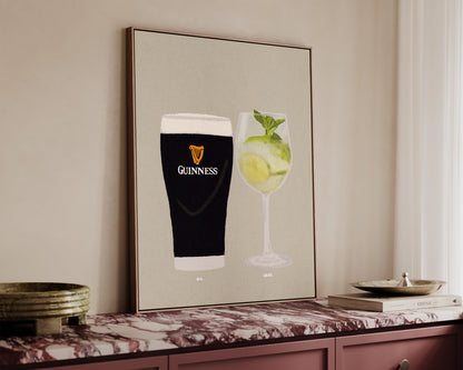 Guinness & Hugo Spritz Canvas