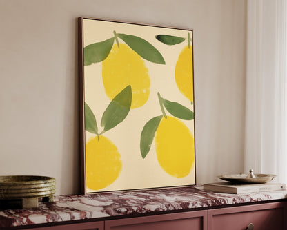 Lemons Canvas
