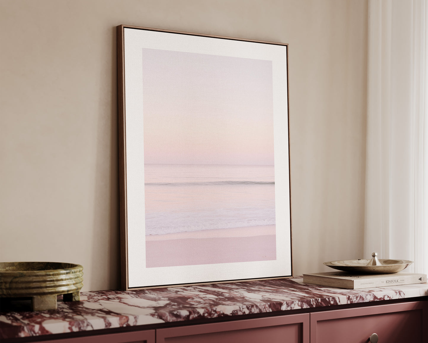 Lilac Sunset Canvas
