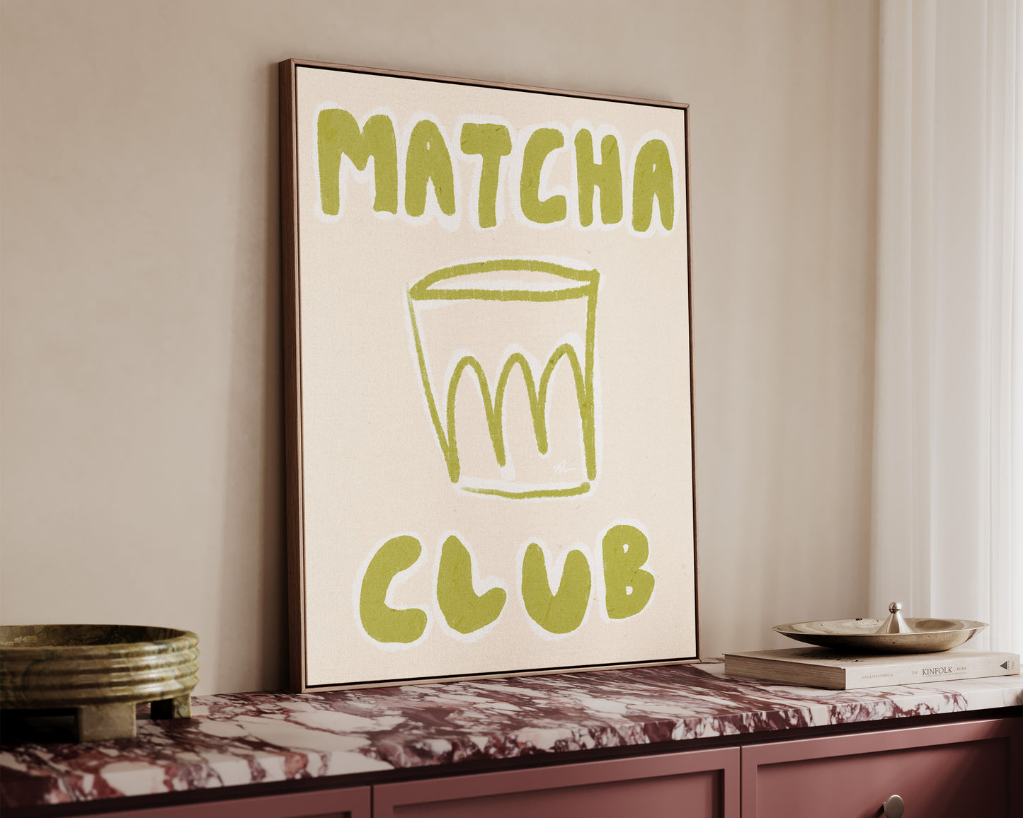 Matcha Club Canvas