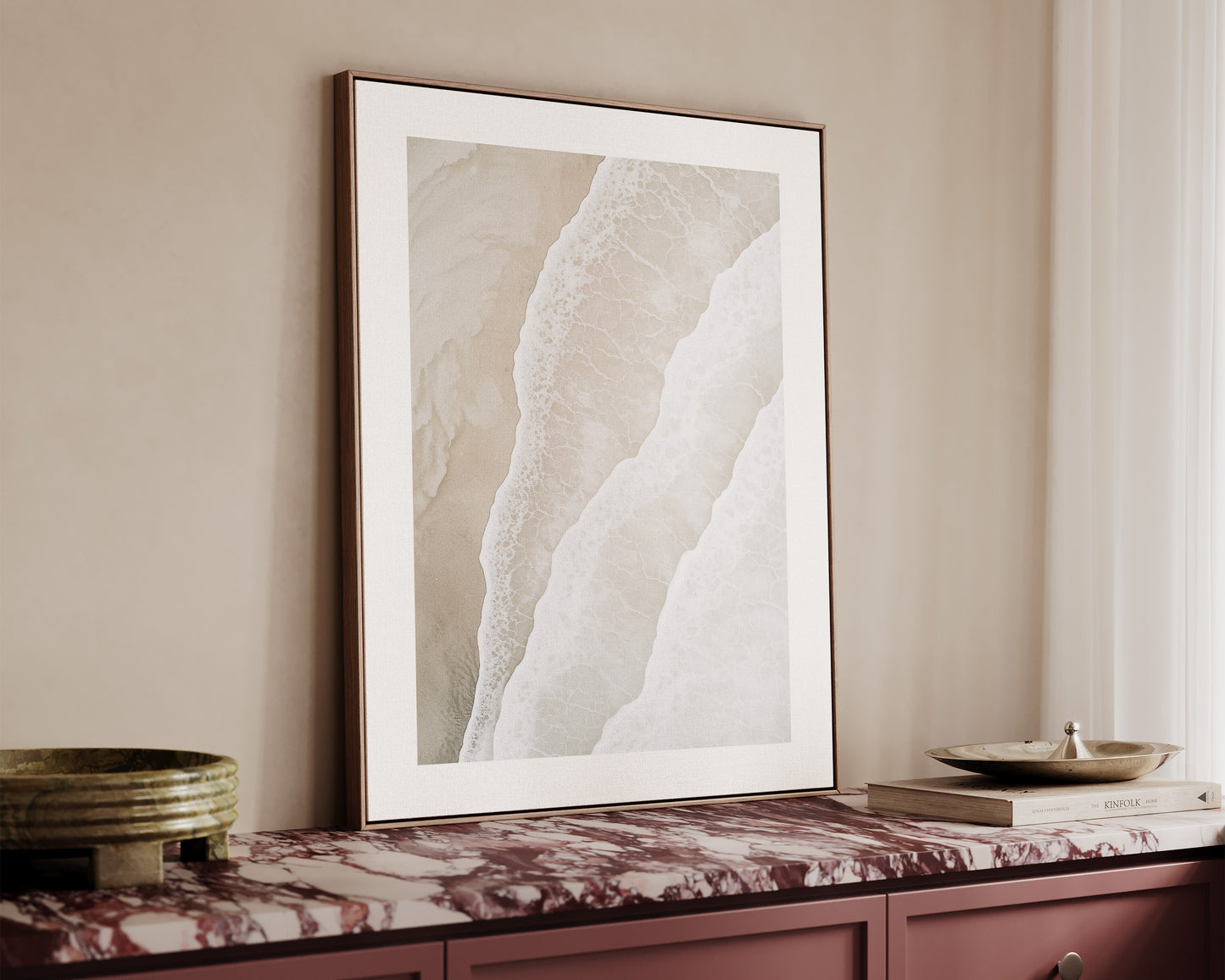 Neutral Waves No. 1 Canvas