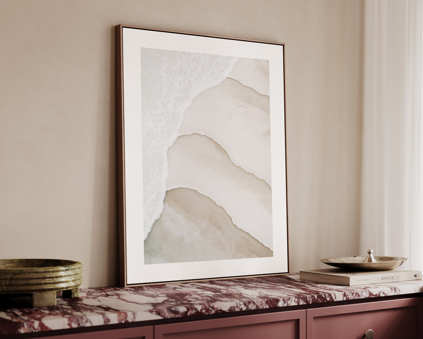Neutral Waves No. 2 Canvas
