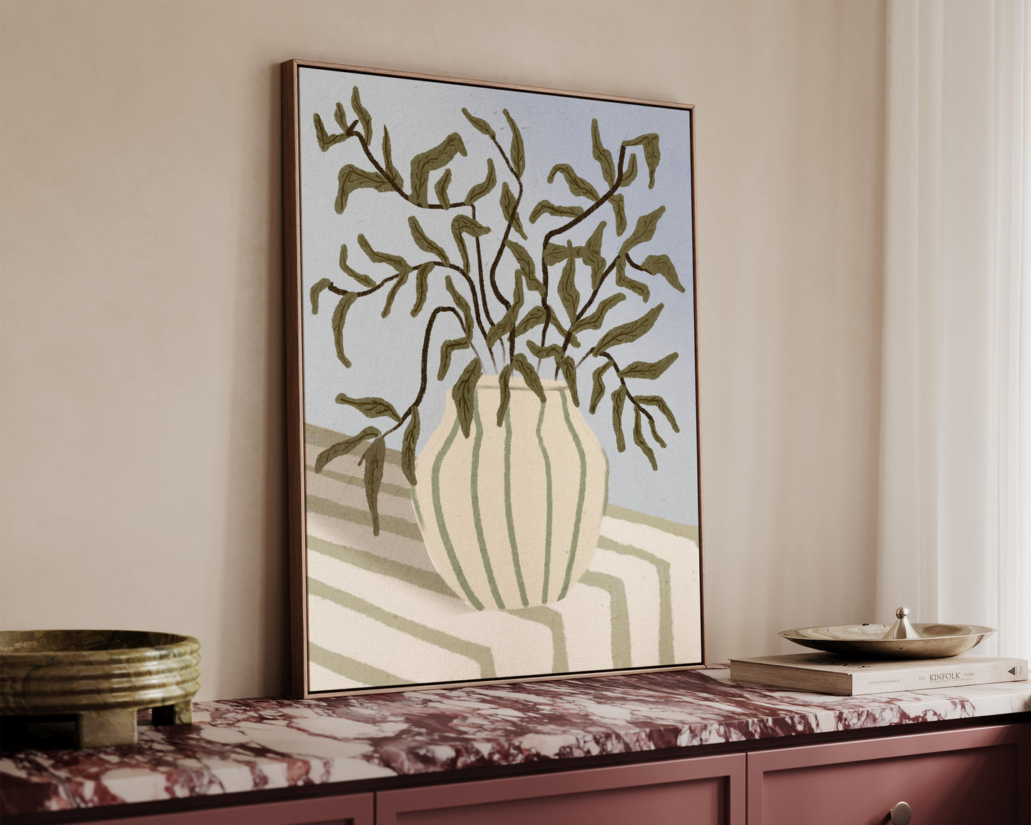 Olive Branches Canvas