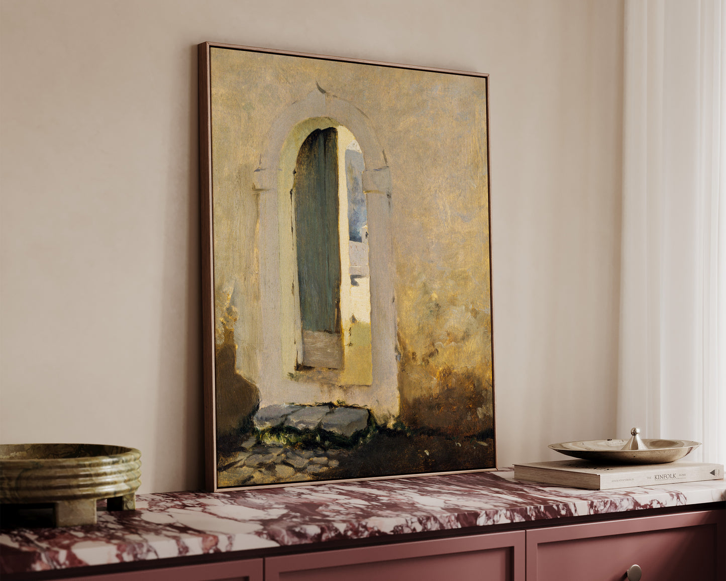 Doorway To Morocco Canvas