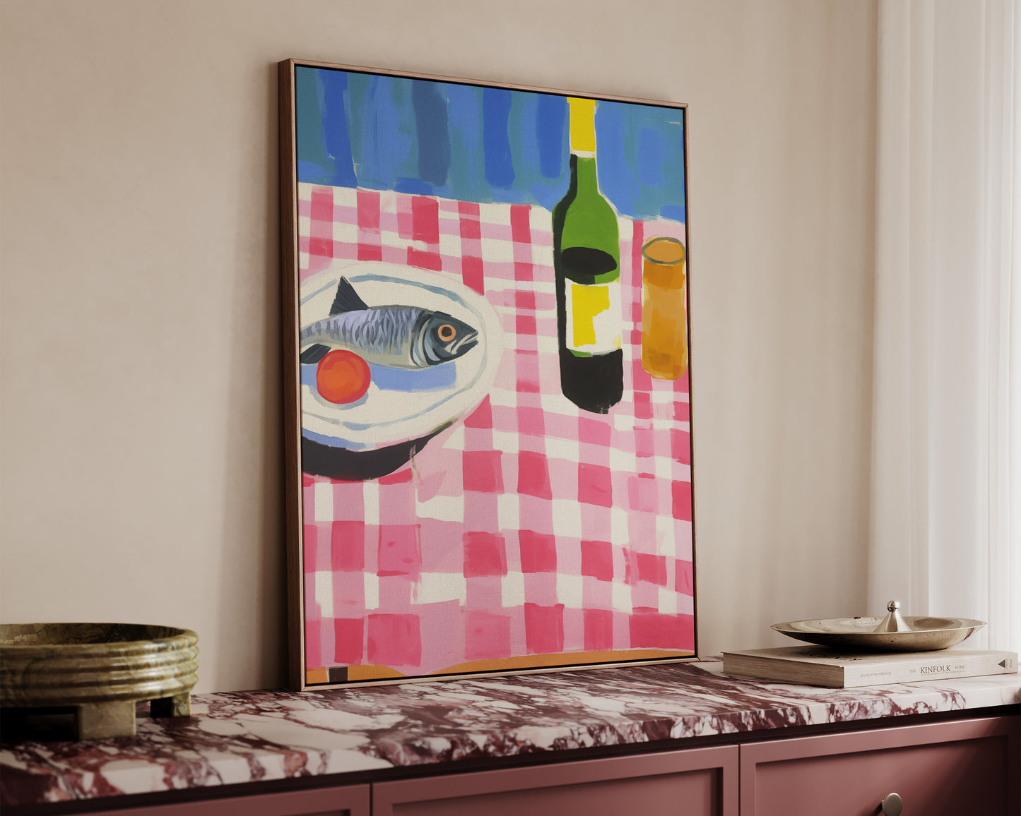 Parisian Picnic Canvas
