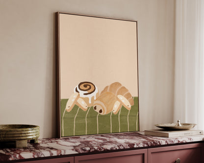 Pastry Table Canvas