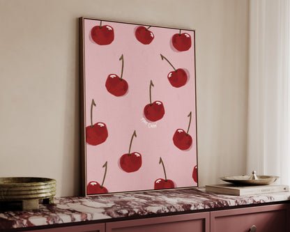 Pink Mon Cheri Canvas
