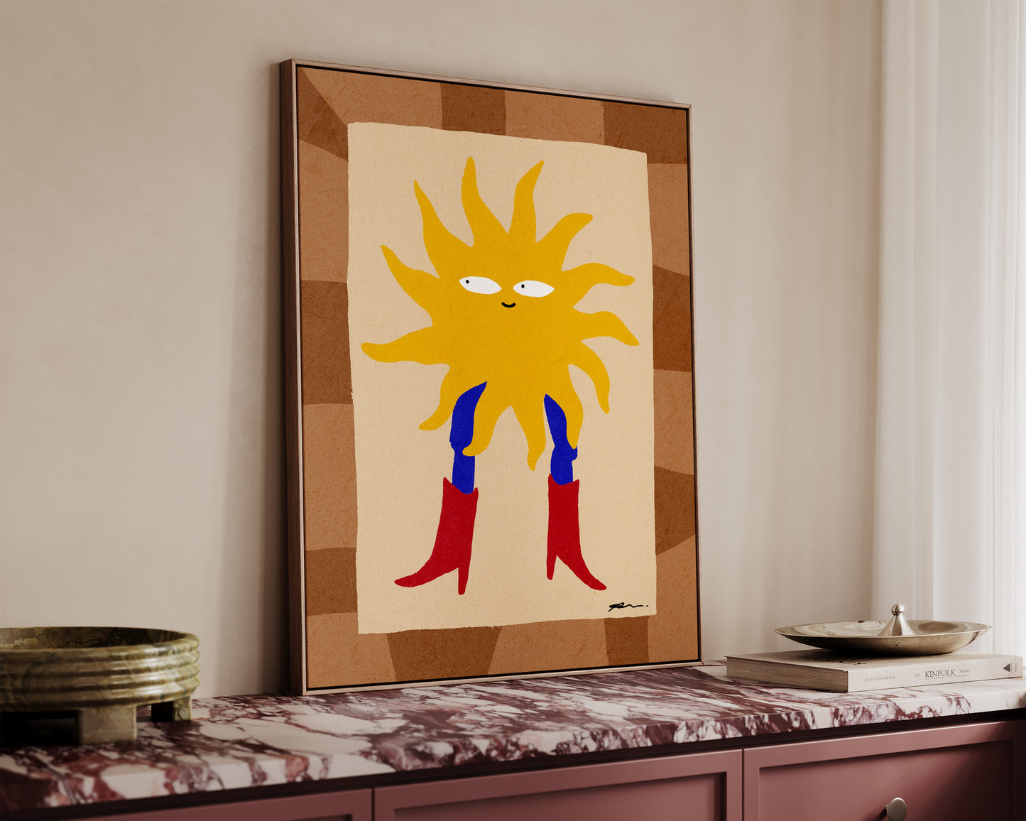 Sun Cowgirl Canvas