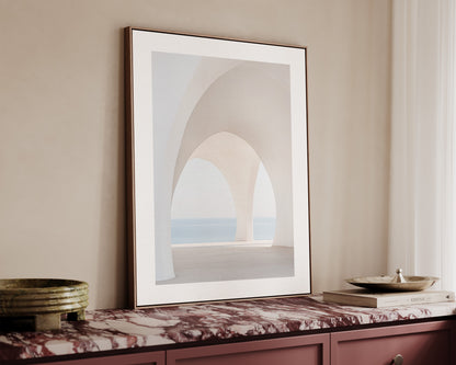 White Arches No. 1 Canvas