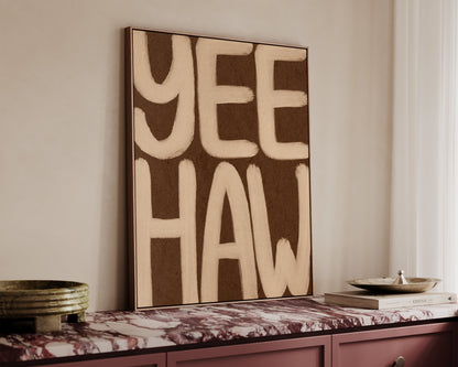 Yeehaw Canvas