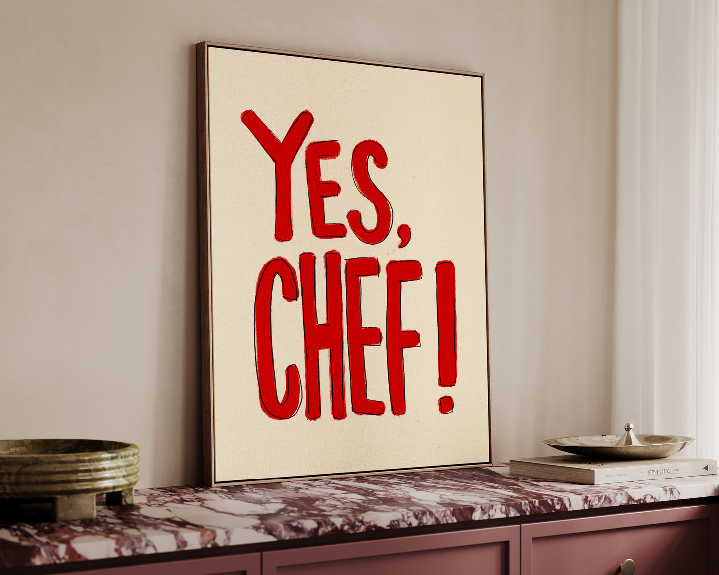 Yes Chef Canvas