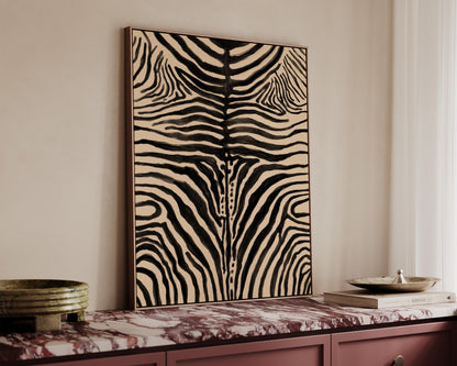 Zebra Print No. 2 Canvas