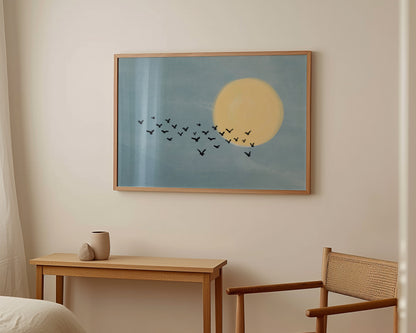 Flock Of Birds Print