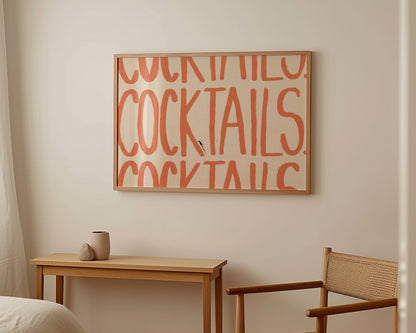 Cocktails Print