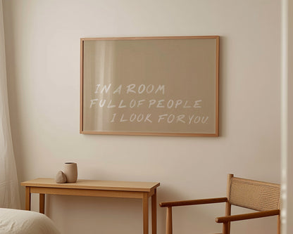 Room Of People Print