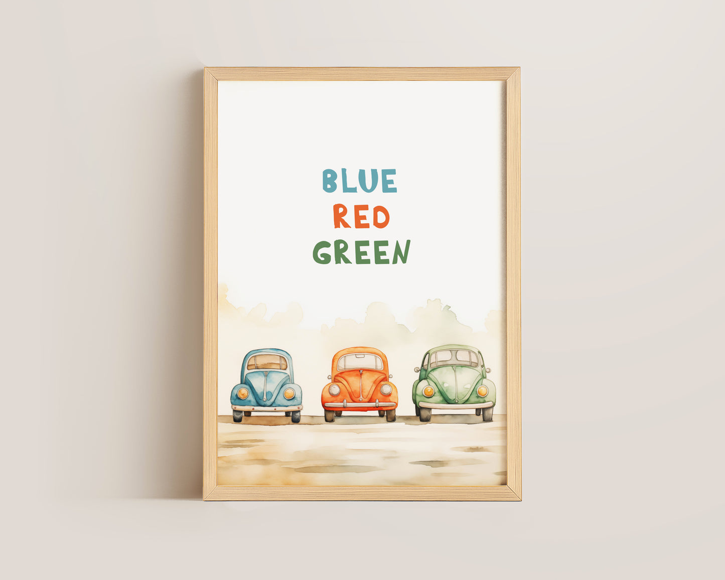 Three Cars Print