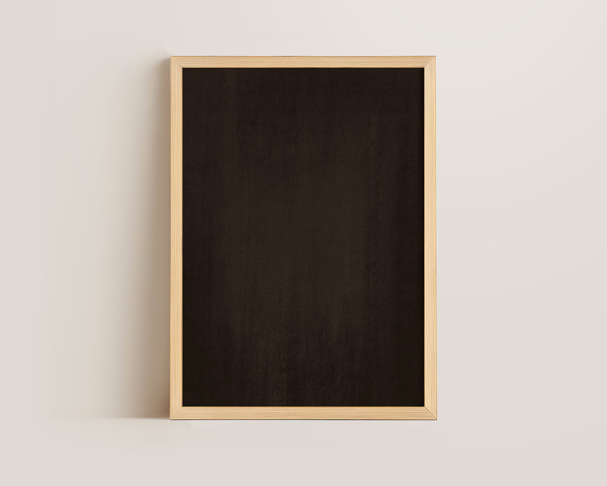 Brown Abstract Wall Art Print