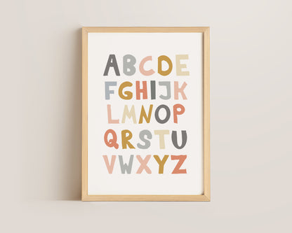 Alphabet Print