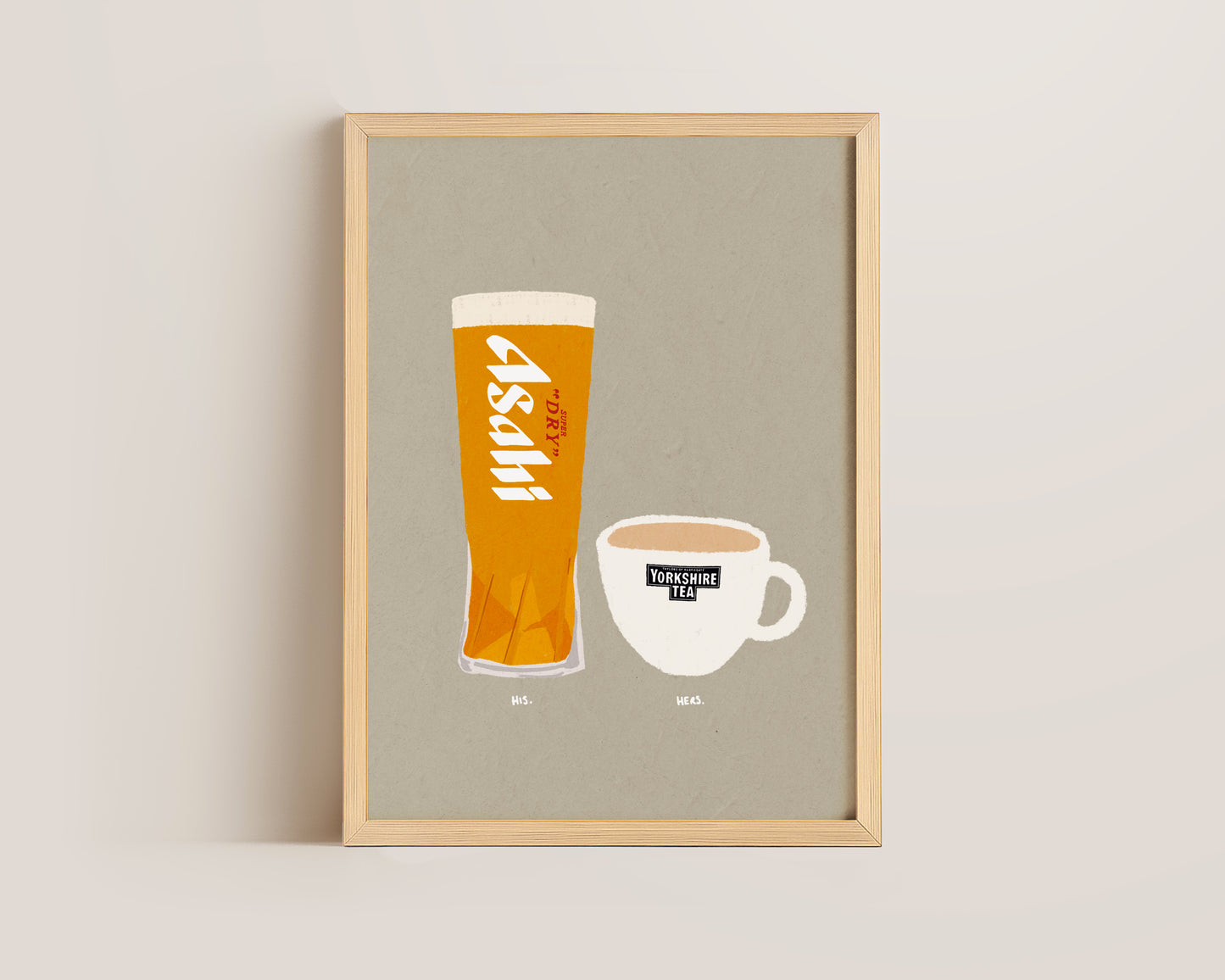 Asahi & Yorkshire Tea Print