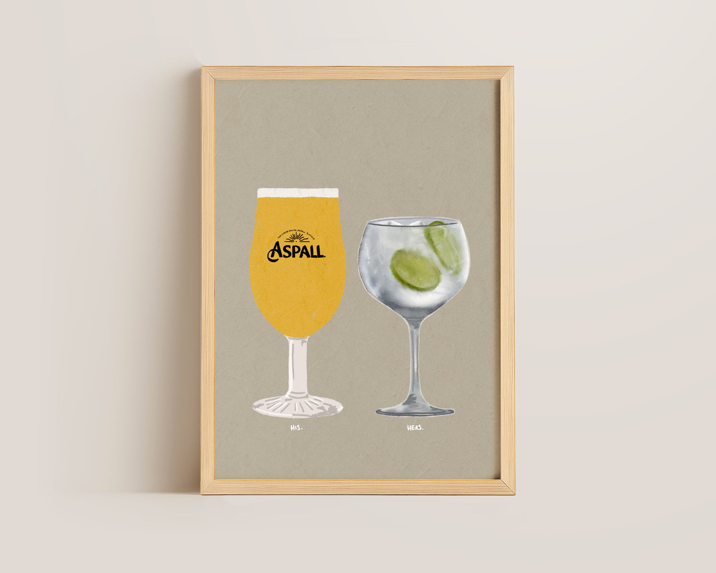 Aspall & G&T Print