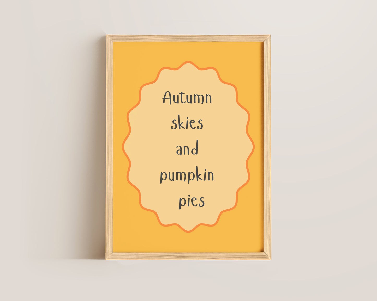 Autumn Skies Print