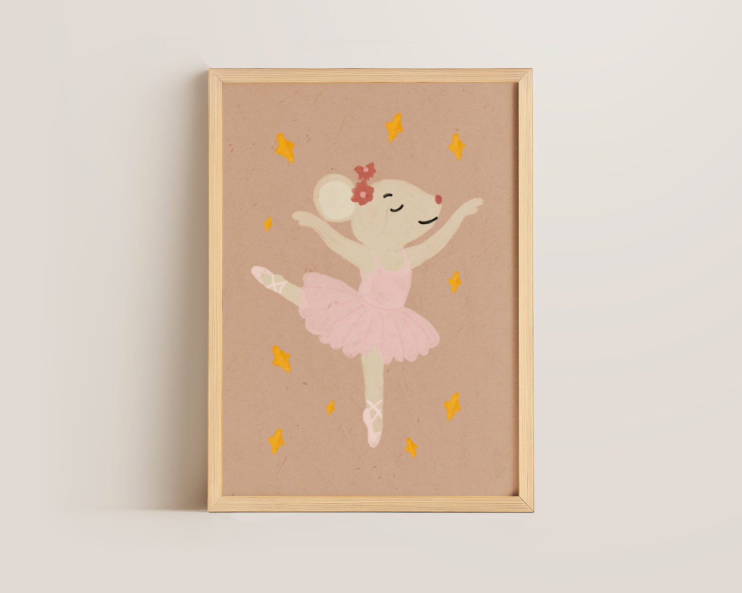 Ballerina Mouse Print