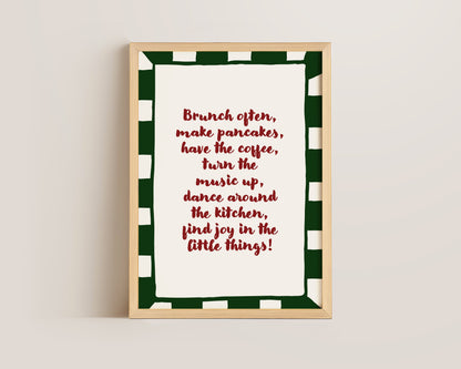 Brunch Often Print