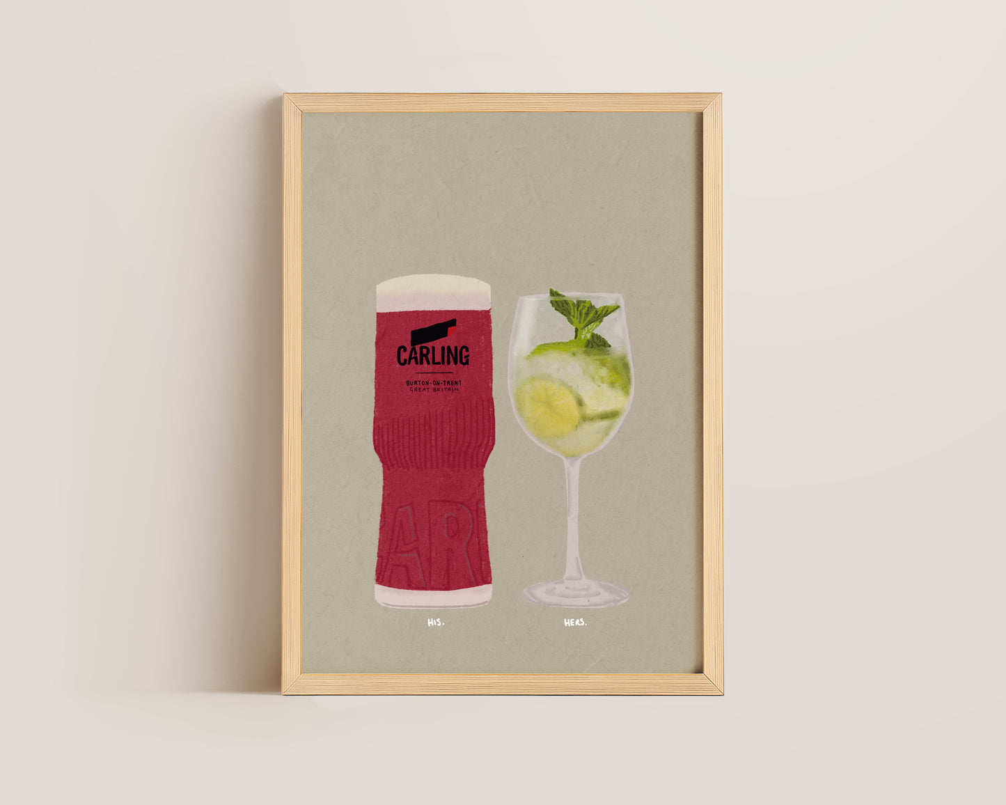 Carling Snakebite & Hugo Spritz Print