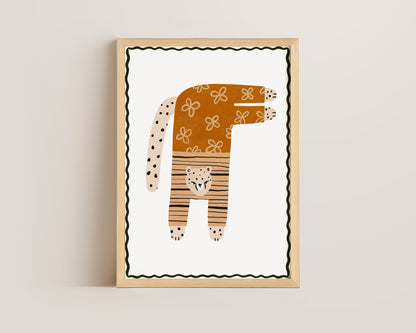 Chilling Cheetah Print