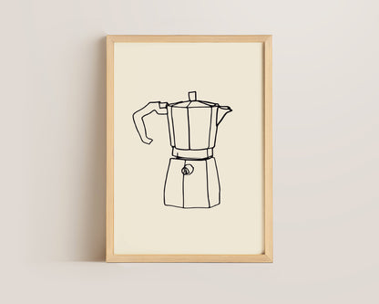 Coffee Pot Print