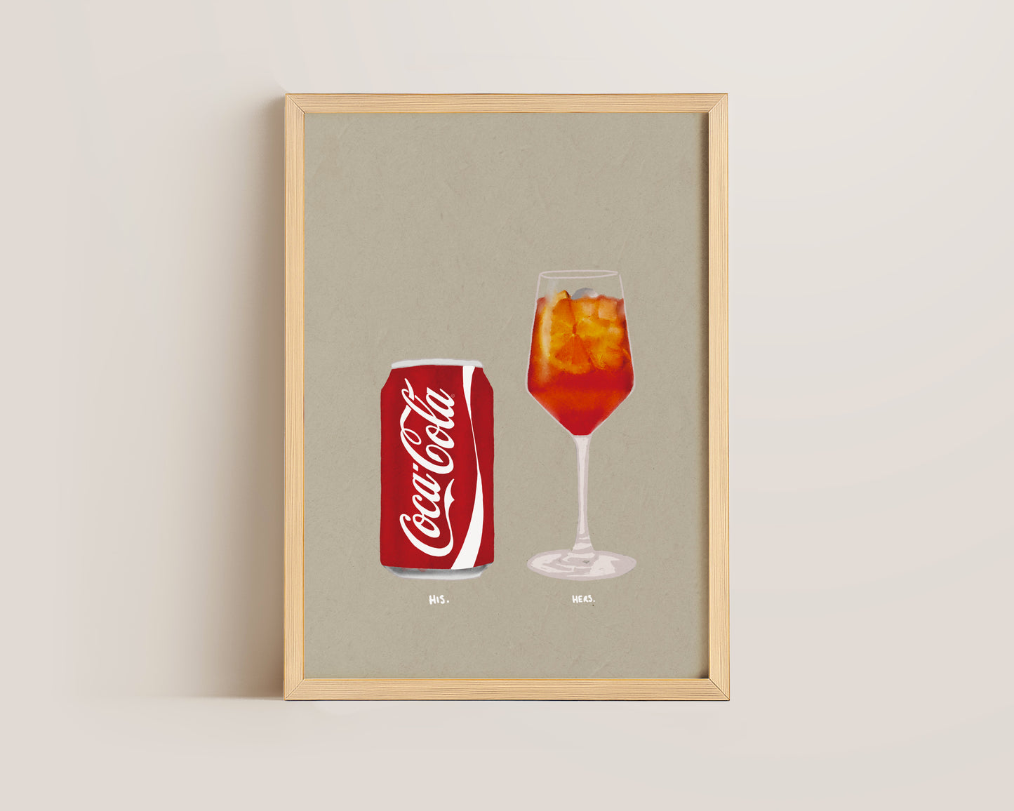 Coke & Aperol Spritz Print