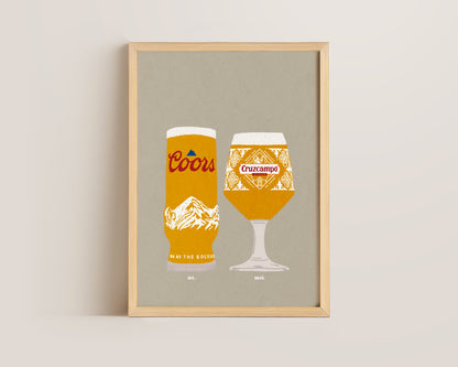 Coors & Cruzcampo Print