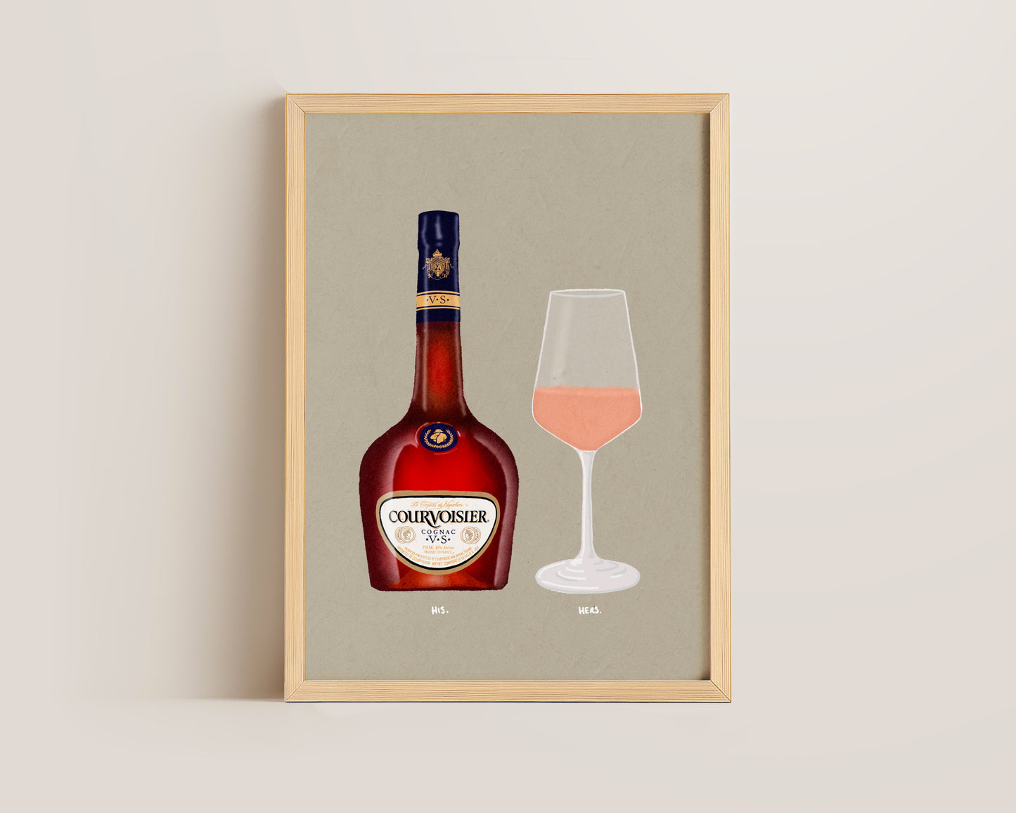 Courvoisier & Rose Print
