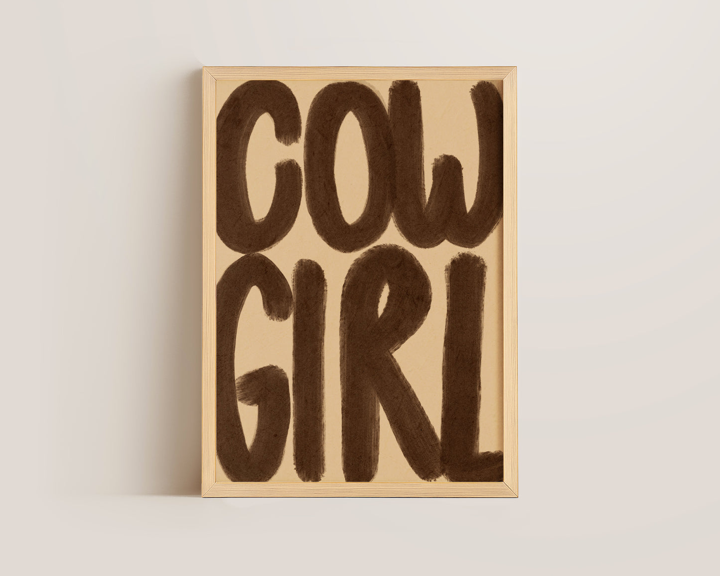 Cowgirl Print