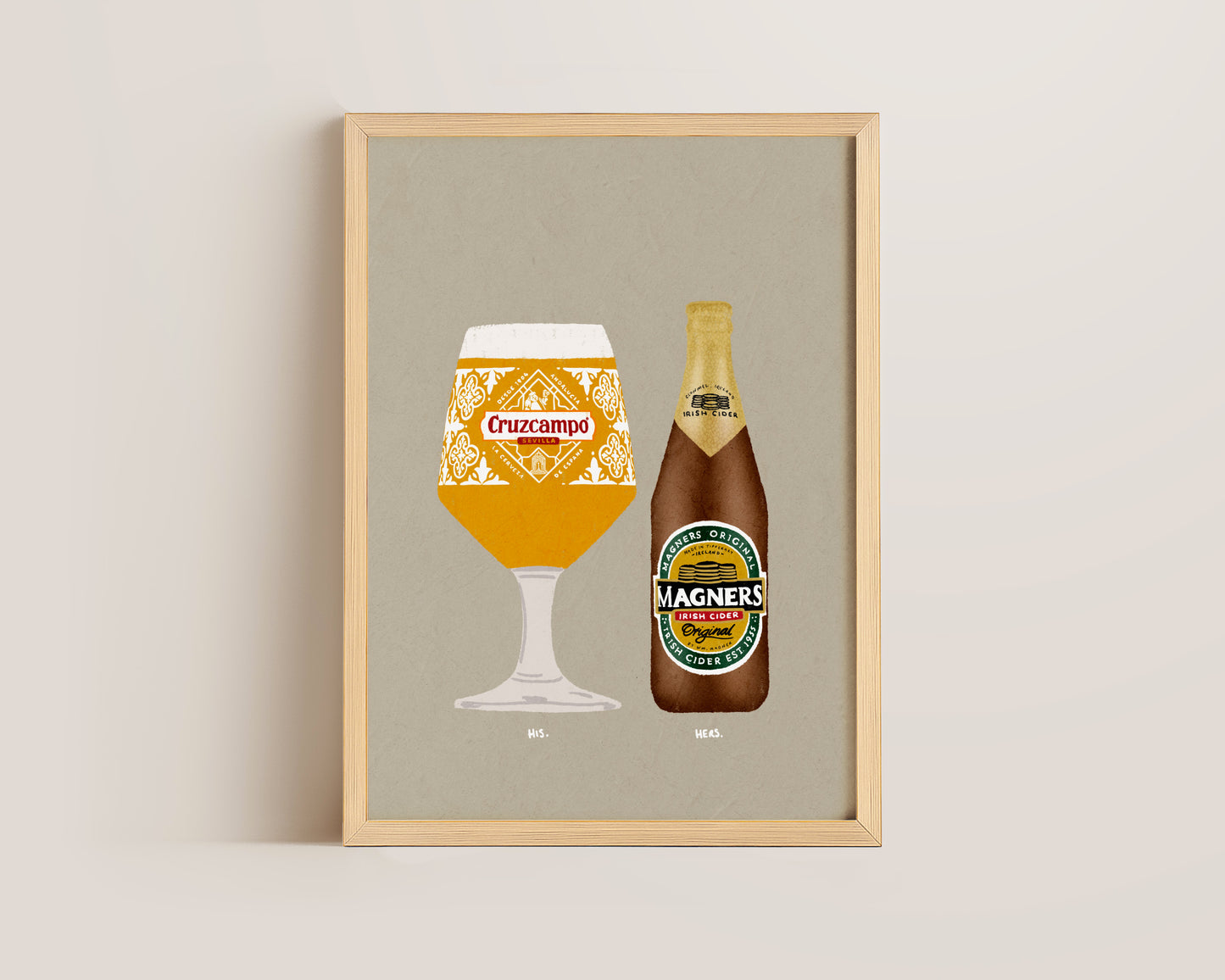 Cruzcampo & Magners Print