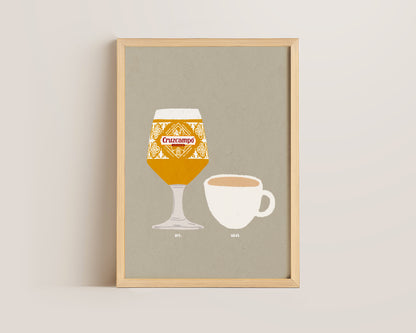 Cruzcampo & Cup Of Tea Print