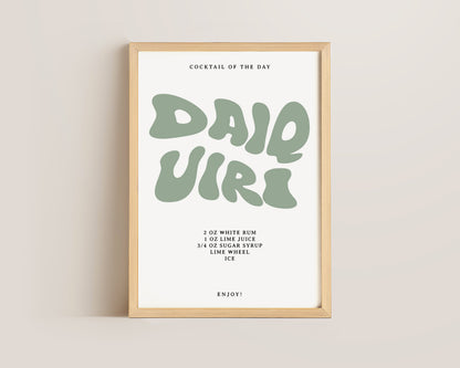 Daiquiri Recipe Print