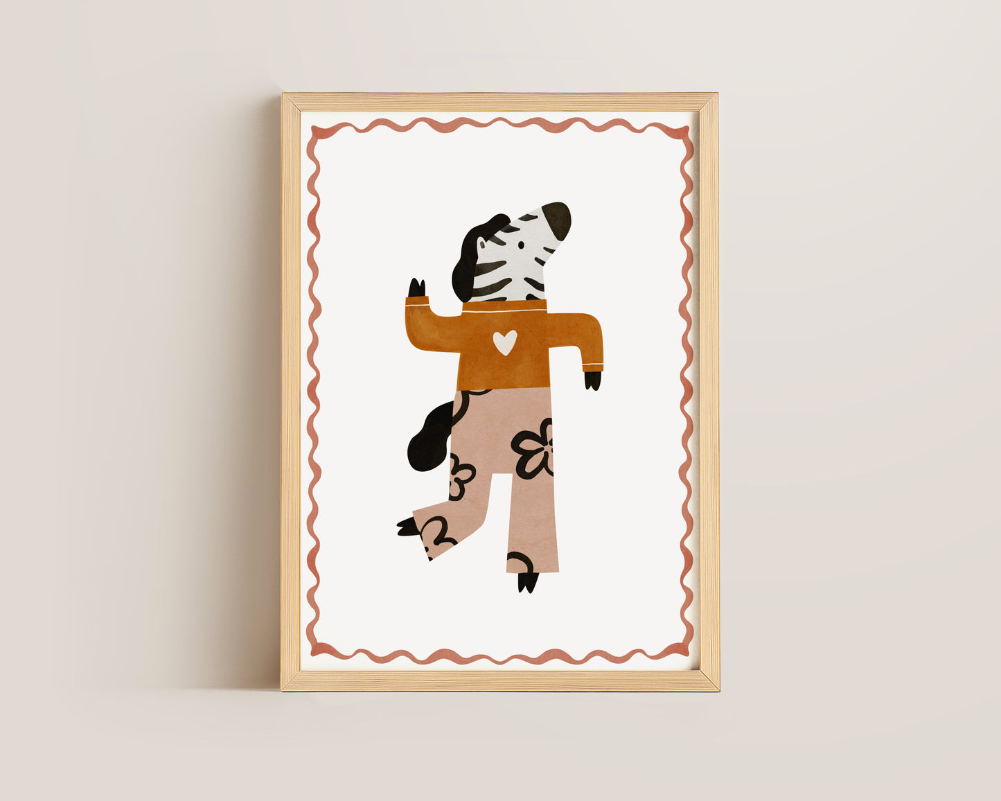 Dancing Zebra Print
