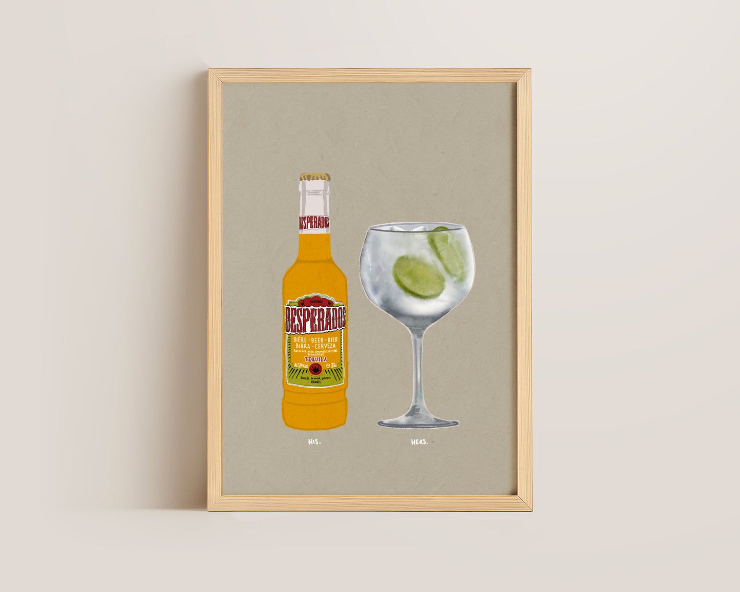 Desperados & Gin & Tonic Print