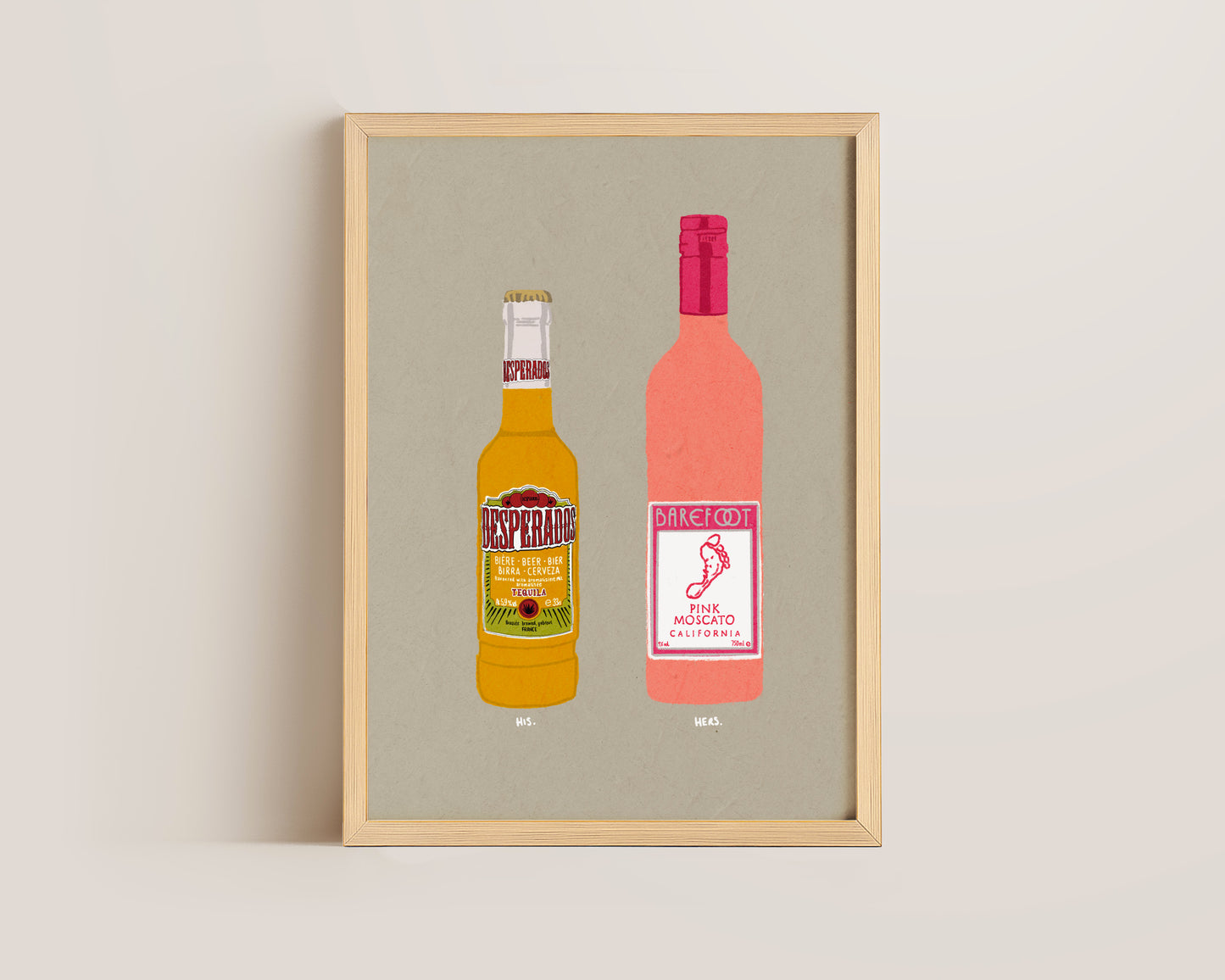 Desperados & Pink Moscato Print