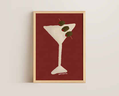 Dirty Martini Oil Pastel
