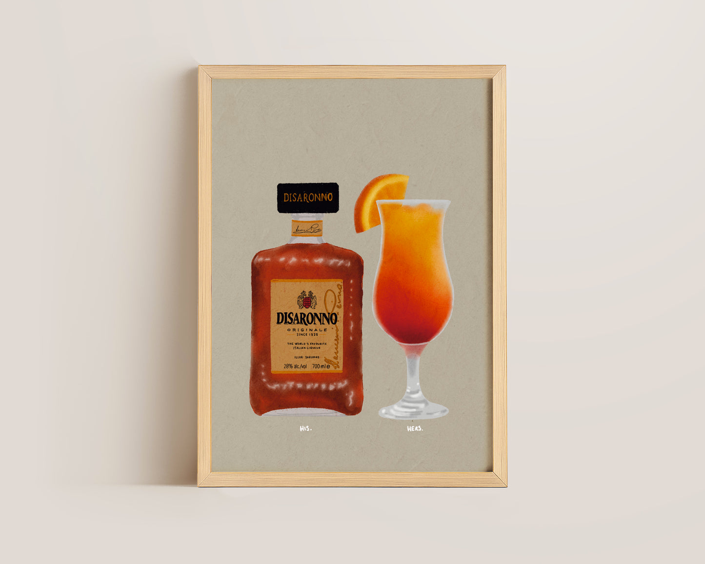 Disaronno & Sex On The Beach Print