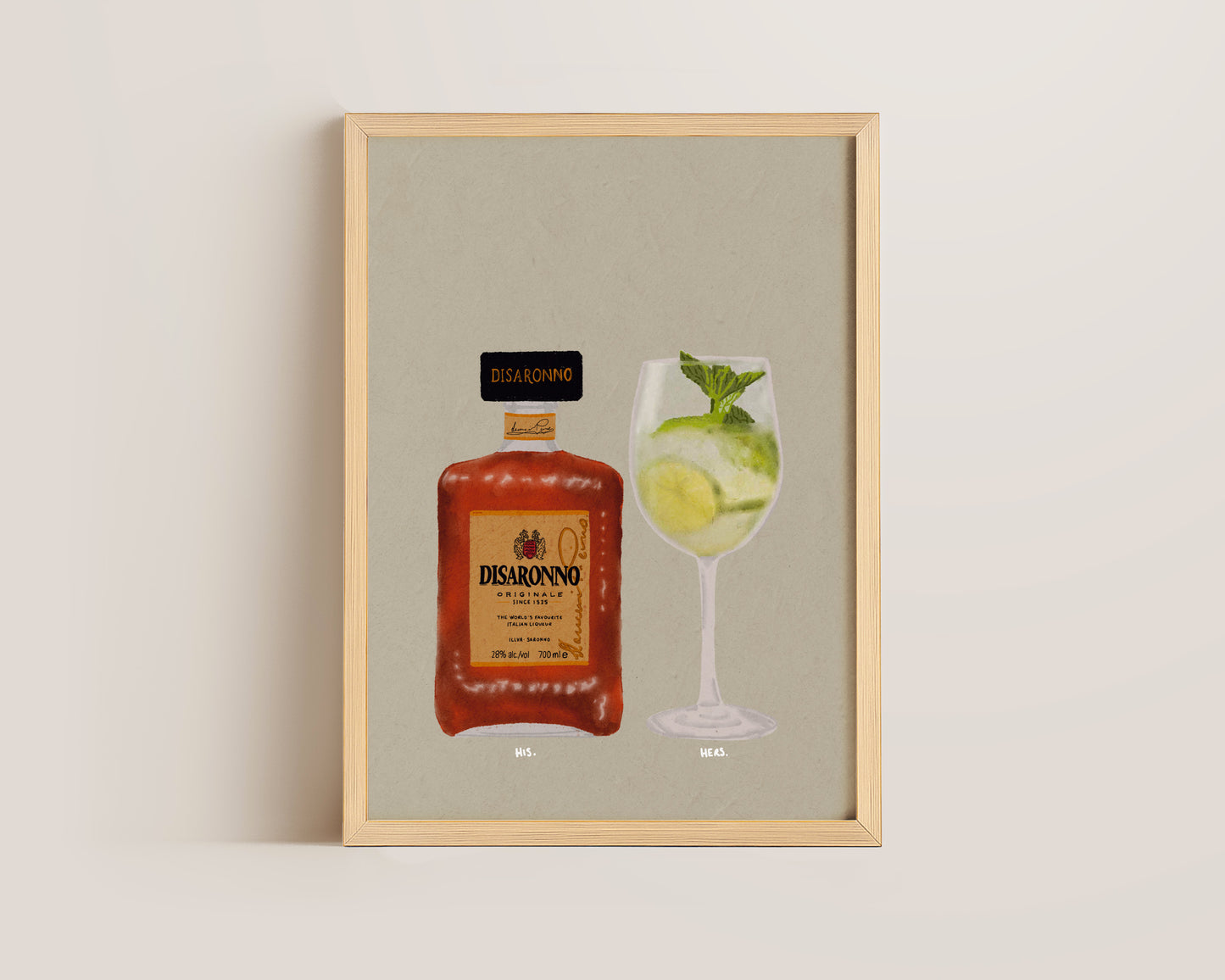 Disaronno & Hugo Spritz Print
