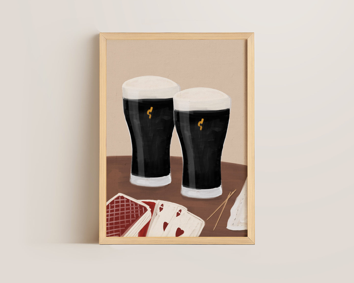 Black Stout Date Night Print