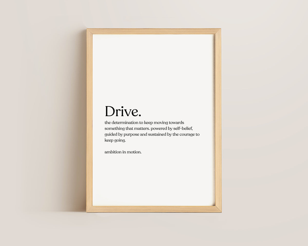 Drive Definition Print