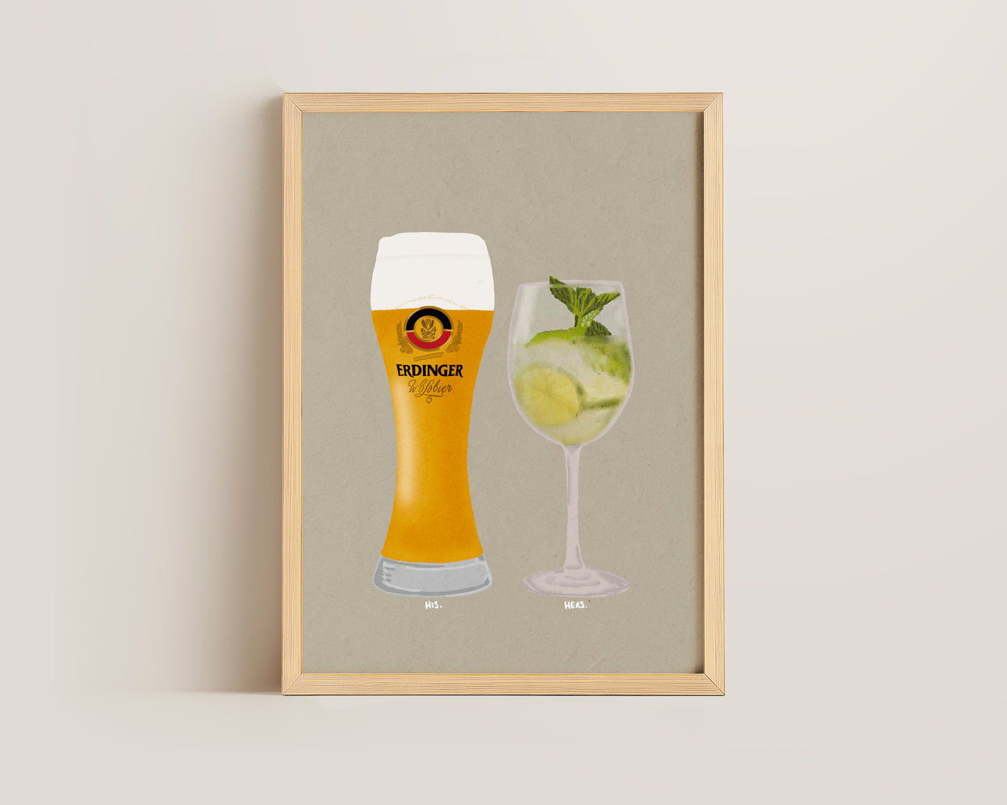 Erdinger & Hugo Spritz Print